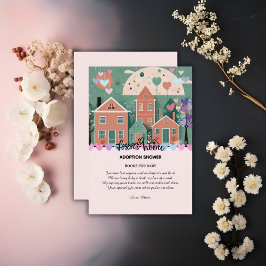 Forever Zuhause Pastel Hearts Adoption Foster Show Begleitkarte