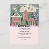 Forever Zuhause Pastel Hearts Adoption Foster Show Begleitkarte (Vorderseite)