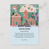 Forever Zuhause Pastel Hearts Adoption Foster Show Begleitkarte (Vorderseite)