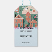 Forever Zuhause Pastel Hearts Adoption Foster Show Geschenkanhänger (Vorderseite)