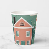 Forever Zuhause Pastel Hearts Adoption Foster Show Pappbecher (Vorderseite)