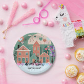 Forever Zuhause Pastel Hearts Adoption Foster Show Pappteller (Party)