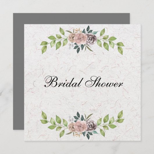 Forever - Zwei Herzen - eine Liebe Einladung (Vorne/Hinten)