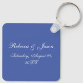 Forever - Zwei Herzen - eine Liebe Schlüsselanhänger (Rückseite)