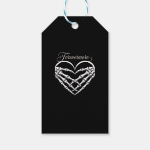 Forevermore Skeleton Hands Herz Gotische Romance Geschenkanhänger