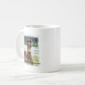 ForeverMorgans ein Leben fohlen auf einmal Kaffeetasse (Vorderseite Links)