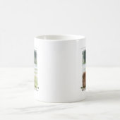 ForeverMorgans ein Leben fohlen auf einmal Kaffeetasse (Mittel)