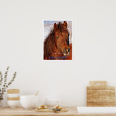 ForeverMorgans einfach unwiderstehliches Pferdepos Poster (Küche)