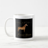 ForeverMorgans Rettungs-Pferd Kramer Kaffeetasse (Links)