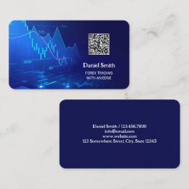 Forex Custom QR Business Card Visitenkarte