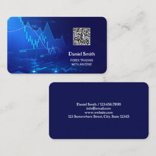 Forex Custom QR Business Card Visitenkarte