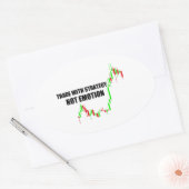 Forex Day Trader Collection Ovaler Aufkleber (Umschlag)