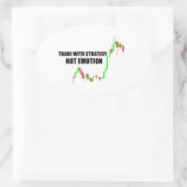 Forex Day Trader Collection Ovaler Aufkleber (Tasche)