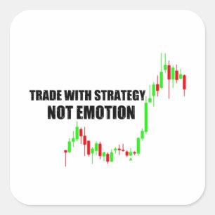 Forex Day Trader Collection Quadratischer Aufkleber