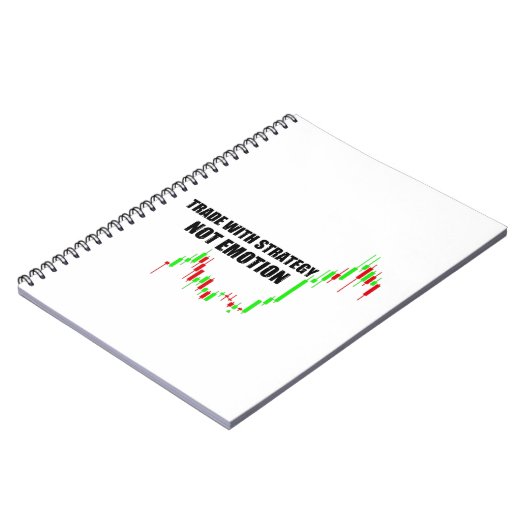 Forex Day Trader Collection Spiral Foto Notebook Notizblock (Linke Seite)