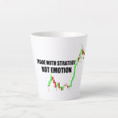 Forex Day Trading Latte Tasse (Vorderseite)