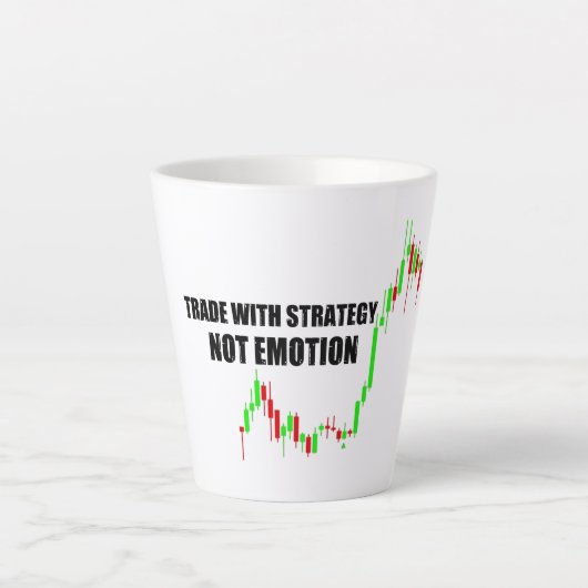 Forex Day Trading Latte Tasse (Vorderseite)