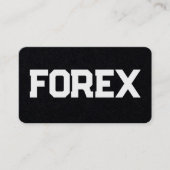 Forex Dealer Analyst QR Visitenkarte (Vorderseite)