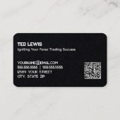 Forex Dealer Analyst QR Visitenkarte (Rückseite)