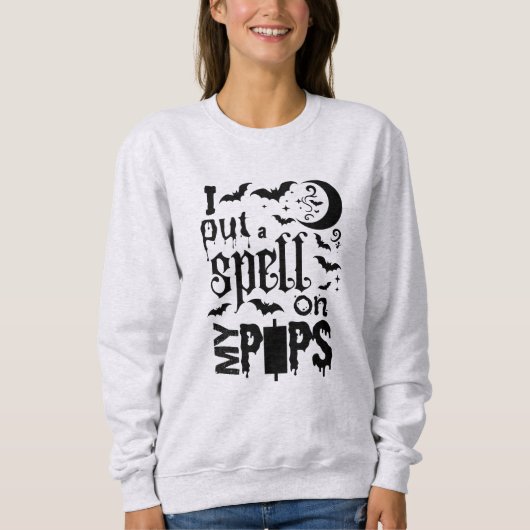 Forex halloween | Lege einen Zauberspruch Sweatshirt (Vorderseite)