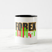 Forex-Kerzen-Tasse Zweifarbige Tasse (Mittel)