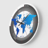 Forex Markets Timezone Clock GMT+12 hr Große Wanduhr (Winkel)