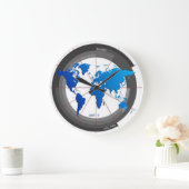 Forex Markets Timezone Clock GMT-7 Große Wanduhr (Zuhause)