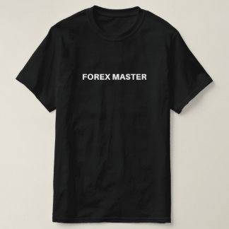 Forex Master Forex Trading Männer Schwarzer T - Sh T-Shirt