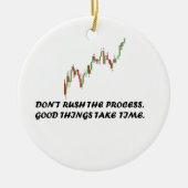 Forex Mentality Keramik Ornament (Vorne)