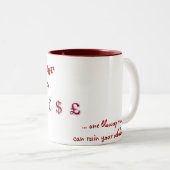 FOREX-Tasse Zweifarbige Tasse (VorderseiteRechts)