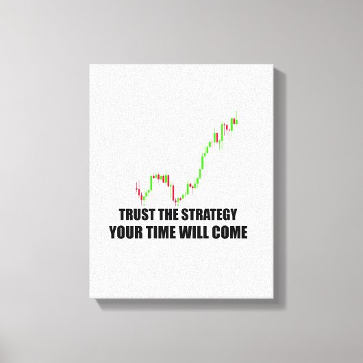 Forex Trader Gestrickte Canvas Print Leinwanddruck (Vorderseite)