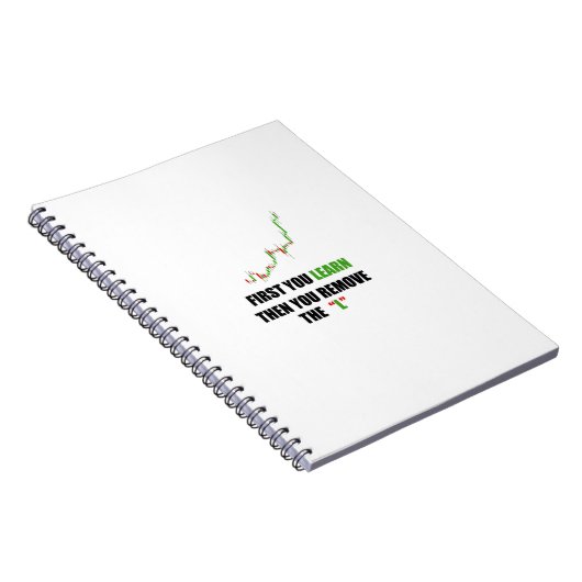 Forex Trader mindset Spiral Foto Notebook Notizblock (Rechte Seite)