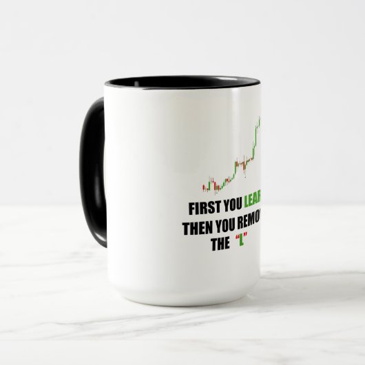 Forex Trader Mindset-Tasse Tasse (Vorderseite Links)