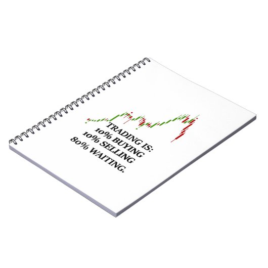 Forex Trader Note Spiral Foto Notebook Notizblock (Linke Seite)