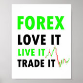 Forex Trader Print, Value Poster Paper (Matte) (Vorne)