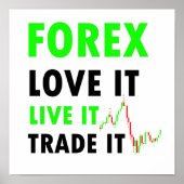 Forex Trader Print, Value Poster Paper (Matte) (Vorne)