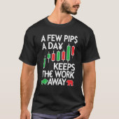Forex Trading Currency Trader & Day Traders Few Pi T-Shirt (Vorderseite)
