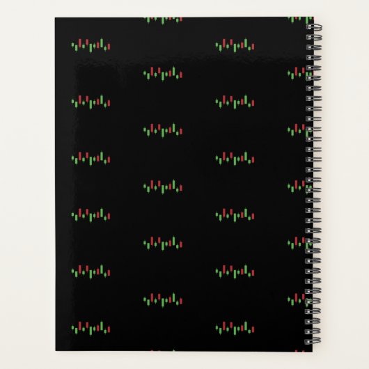 Forex Trading Journal Geschenke Trading Notebook Planer (Rückseite)