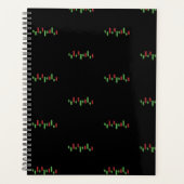 Forex Trading Journal Geschenke Trading Notebook Planer (Vorderseite)