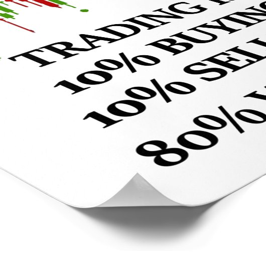 Forex Trading Note Poster (Ecke)