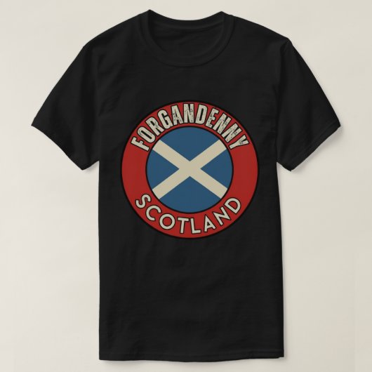Forgandenny, Schottland T-Shirt (Design vorne)