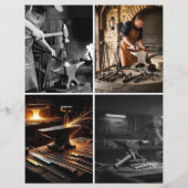 Forge Open House-Schmiedeflyer (Rückseite)