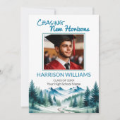 Forge Your Own Path Grad Party Ankündigung (Vorderseite)