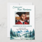 Forge Your Own Path Grad Party Ankündigung (Vorderseite)