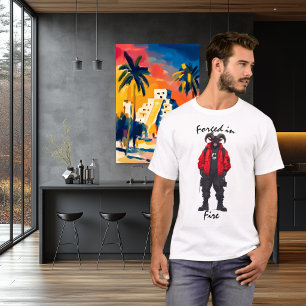 Forged in Fire Warrior Taktisches Gear T-Shirt