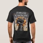 Forged in Strength Motivation Shirt – Break Limits (Rückseite)