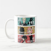 Forger Family Anime Pop Art Panel Design Kaffeetasse (Links)