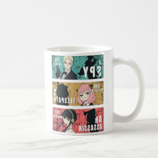 Forger Family Anime Pop Art Panel Design Kaffeetasse