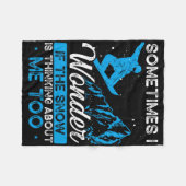 Forget Candy Just Give Me Airedale Terriers Hallow Fleecedecke (Vorderseite (Horizontal))