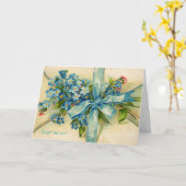 Forget Me Not Card Karte (Gelbe Blume)